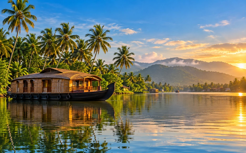 Kerala Backwaters Hills and Beaches